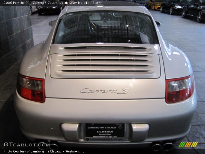 Arctic Silver Metallic / Black 2006 Porsche 911 Carrera S Coupe