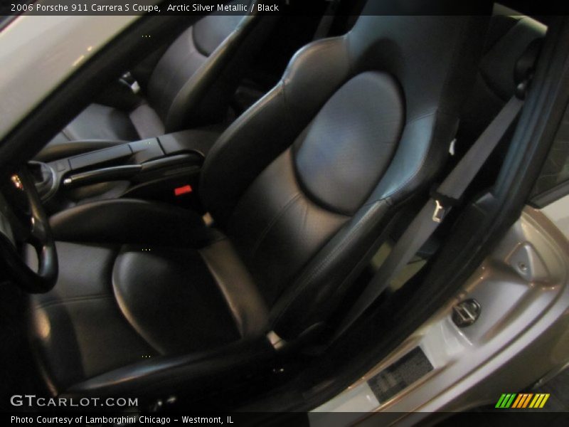 Arctic Silver Metallic / Black 2006 Porsche 911 Carrera S Coupe