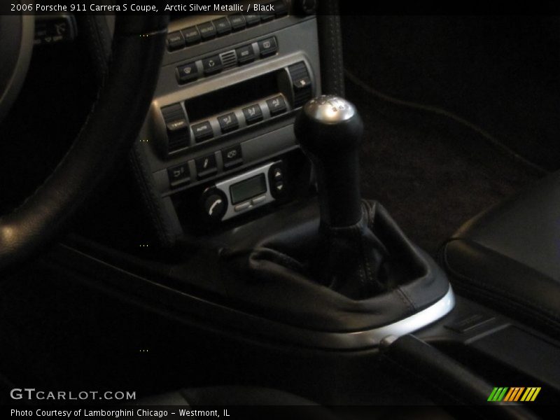Arctic Silver Metallic / Black 2006 Porsche 911 Carrera S Coupe