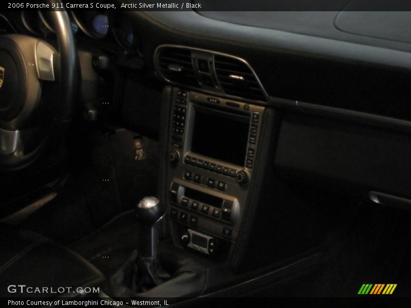 Arctic Silver Metallic / Black 2006 Porsche 911 Carrera S Coupe
