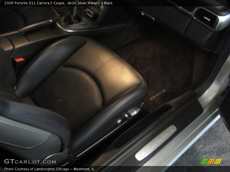 Arctic Silver Metallic / Black 2006 Porsche 911 Carrera S Coupe