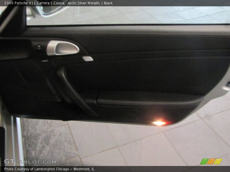 Arctic Silver Metallic / Black 2006 Porsche 911 Carrera S Coupe