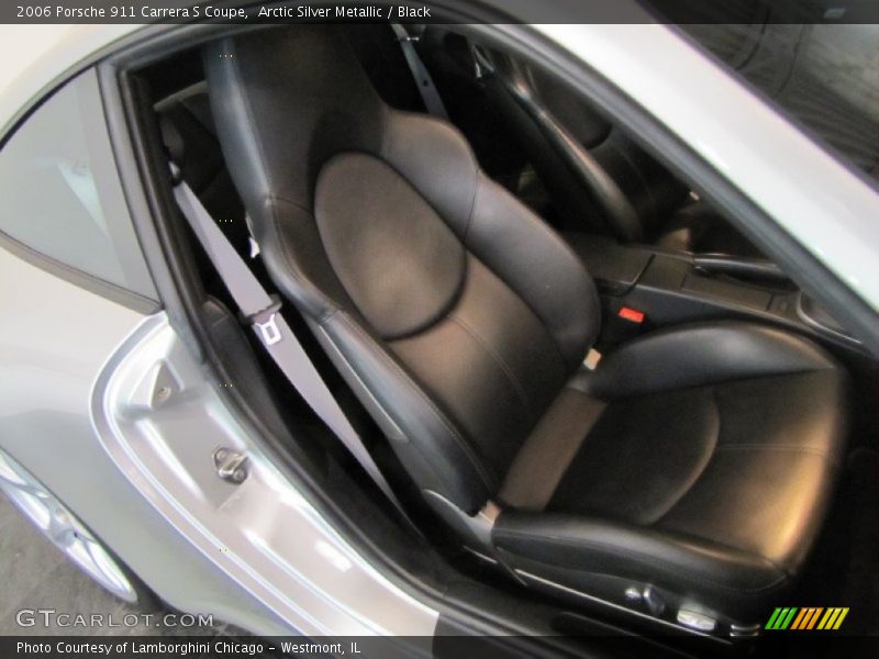 Arctic Silver Metallic / Black 2006 Porsche 911 Carrera S Coupe