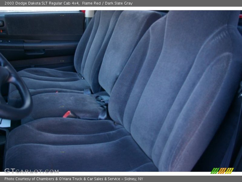 Flame Red / Dark Slate Gray 2003 Dodge Dakota SLT Regular Cab 4x4