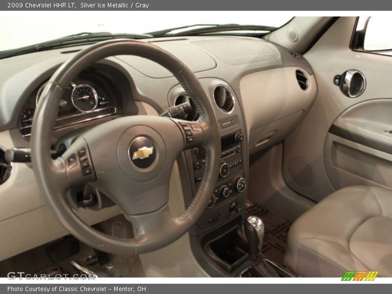 Silver Ice Metallic / Gray 2009 Chevrolet HHR LT