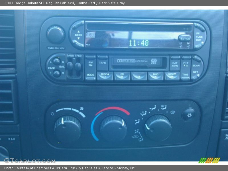 Audio System of 2003 Dakota SLT Regular Cab 4x4