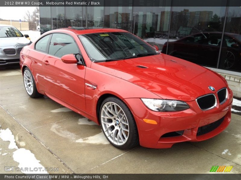 Front 3/4 View of 2012 M3 Coupe