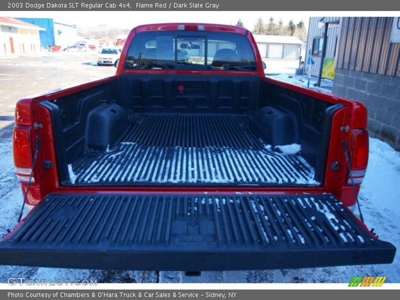 Flame Red / Dark Slate Gray 2003 Dodge Dakota SLT Regular Cab 4x4