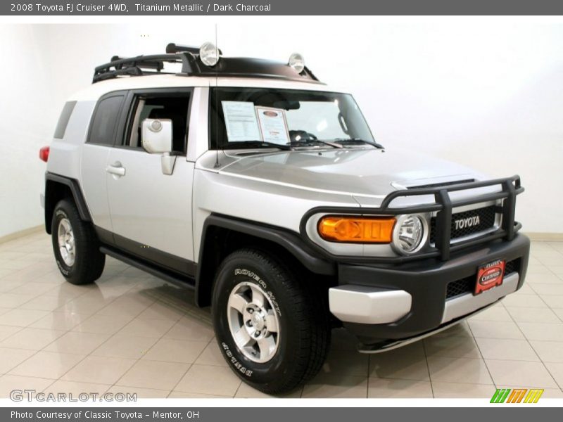 Titanium Metallic / Dark Charcoal 2008 Toyota FJ Cruiser 4WD