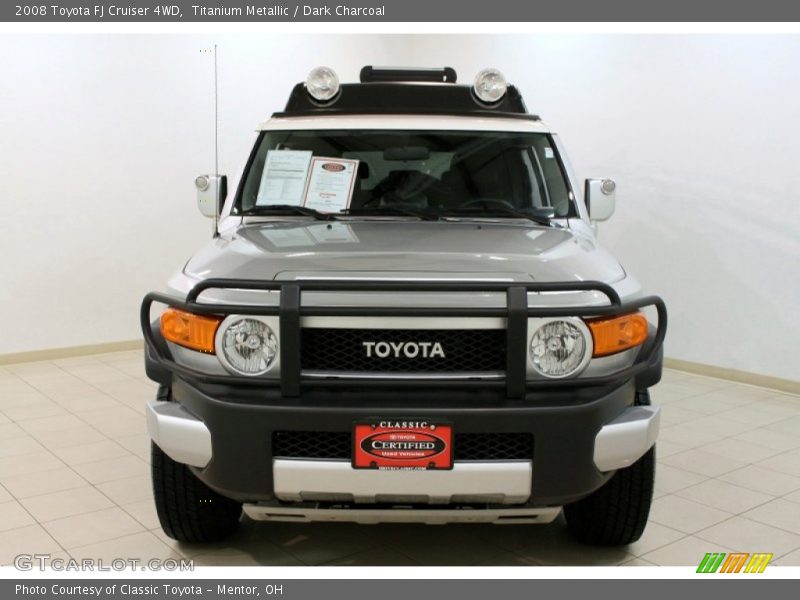 Titanium Metallic / Dark Charcoal 2008 Toyota FJ Cruiser 4WD
