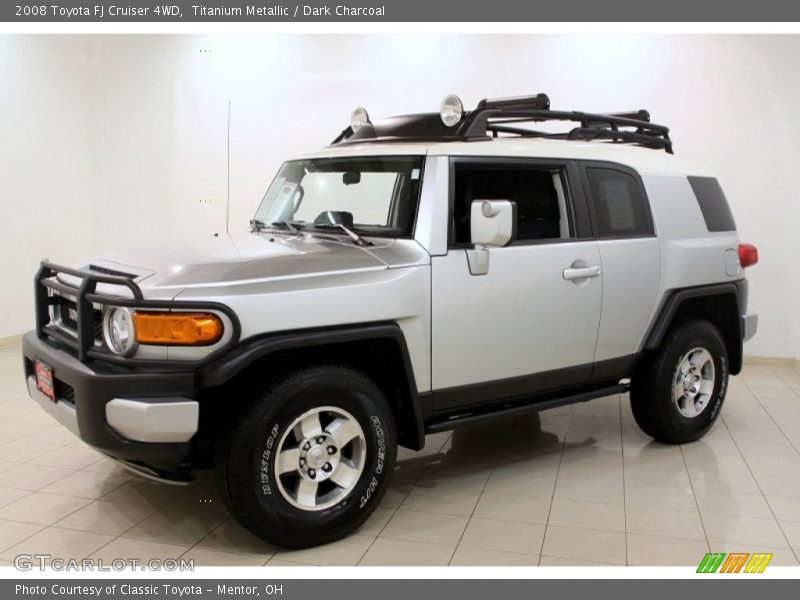 Titanium Metallic / Dark Charcoal 2008 Toyota FJ Cruiser 4WD