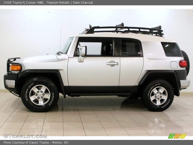 Titanium Metallic / Dark Charcoal 2008 Toyota FJ Cruiser 4WD