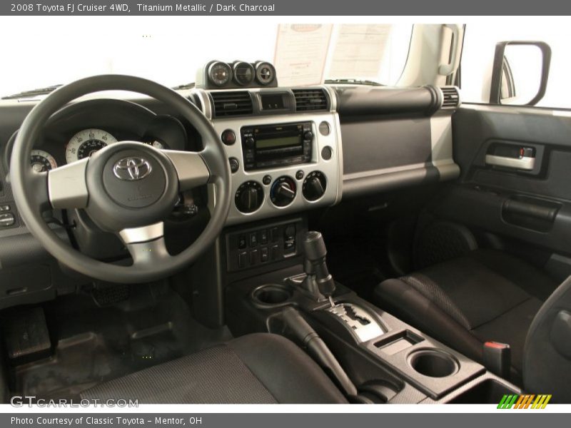 Titanium Metallic / Dark Charcoal 2008 Toyota FJ Cruiser 4WD