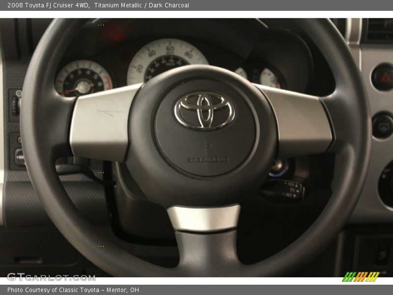 Titanium Metallic / Dark Charcoal 2008 Toyota FJ Cruiser 4WD