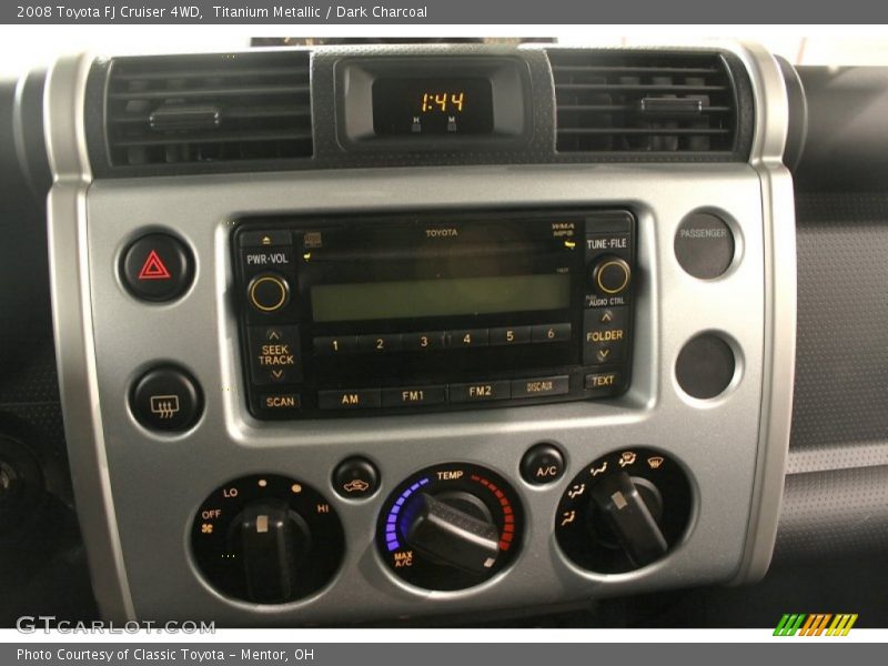 Titanium Metallic / Dark Charcoal 2008 Toyota FJ Cruiser 4WD