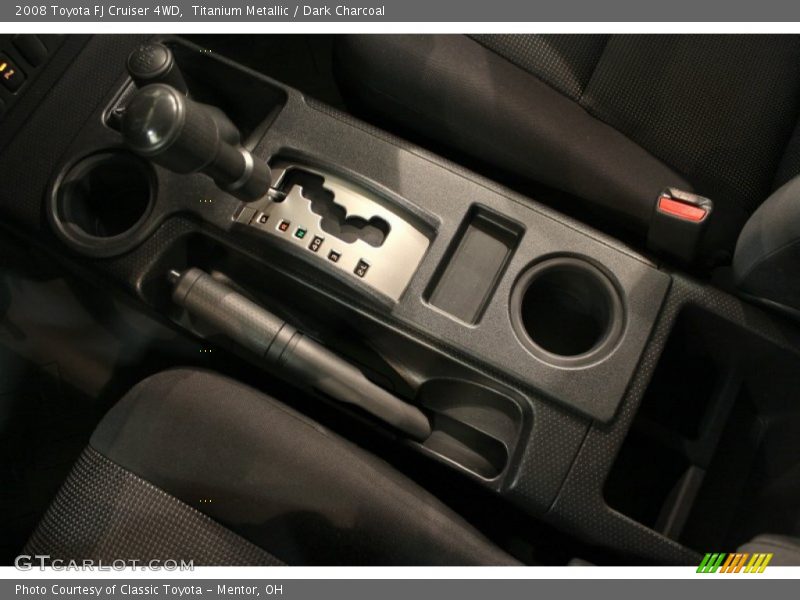 Titanium Metallic / Dark Charcoal 2008 Toyota FJ Cruiser 4WD