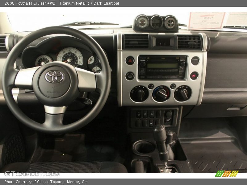 Titanium Metallic / Dark Charcoal 2008 Toyota FJ Cruiser 4WD