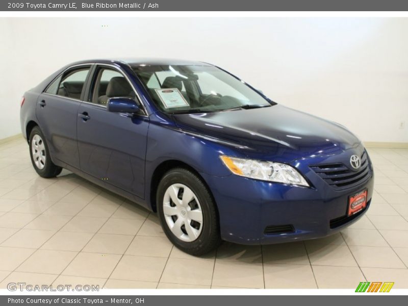 Blue Ribbon Metallic / Ash 2009 Toyota Camry LE