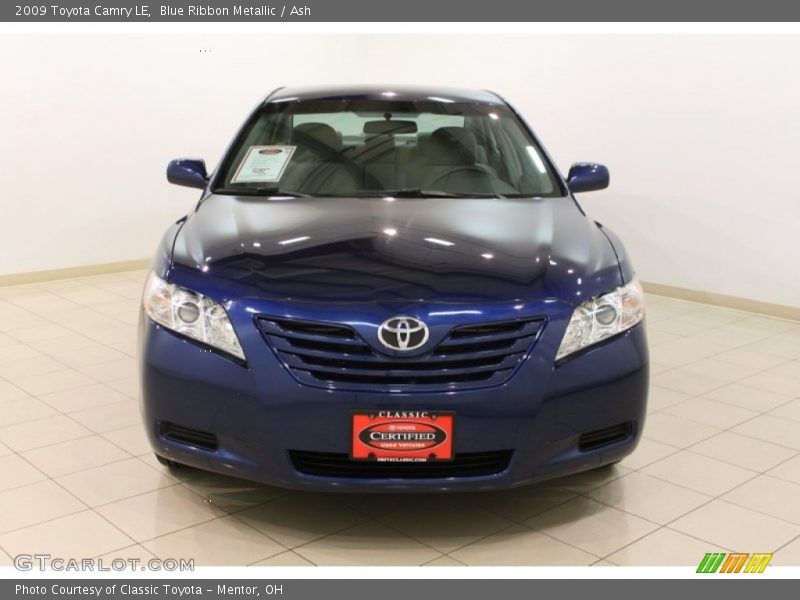 Blue Ribbon Metallic / Ash 2009 Toyota Camry LE