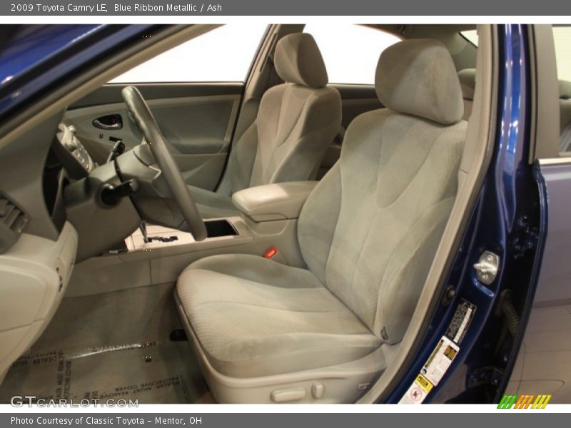 Blue Ribbon Metallic / Ash 2009 Toyota Camry LE