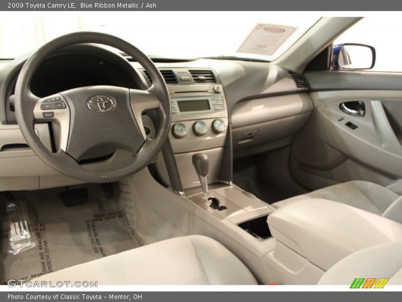 Blue Ribbon Metallic / Ash 2009 Toyota Camry LE