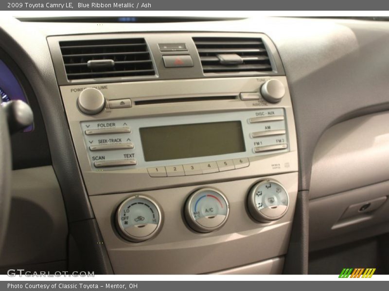 Blue Ribbon Metallic / Ash 2009 Toyota Camry LE