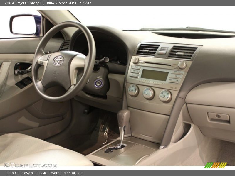 Blue Ribbon Metallic / Ash 2009 Toyota Camry LE