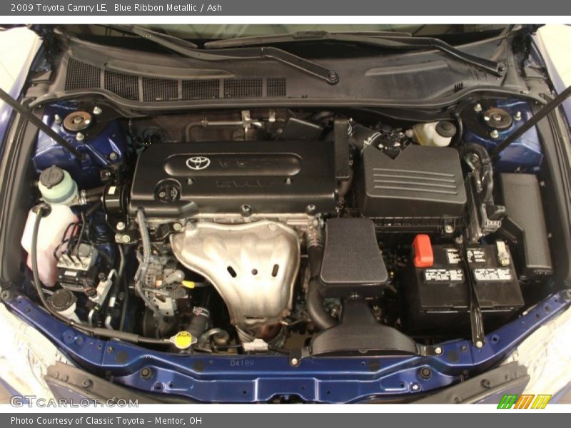 Blue Ribbon Metallic / Ash 2009 Toyota Camry LE