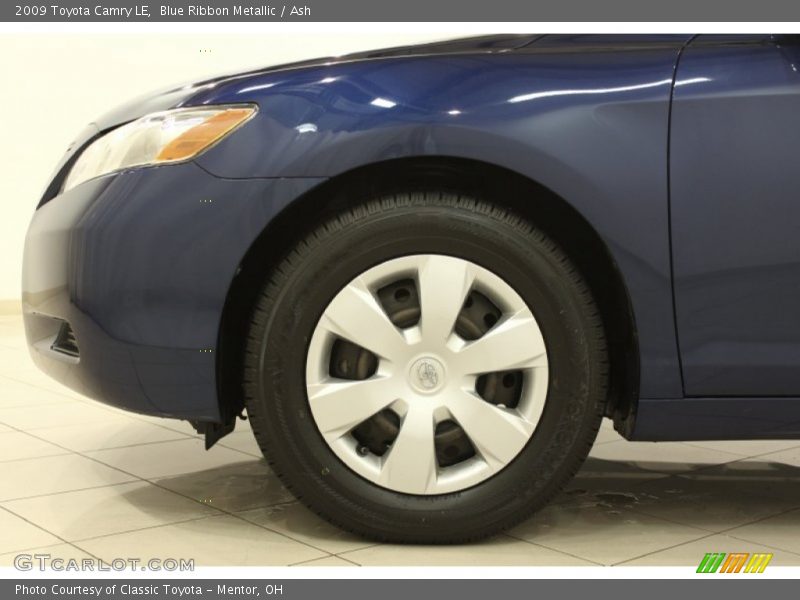 Blue Ribbon Metallic / Ash 2009 Toyota Camry LE
