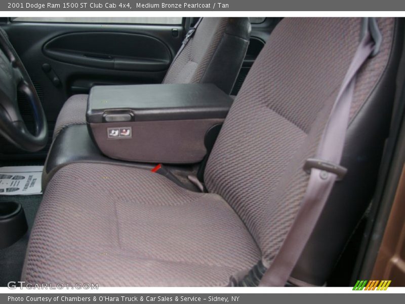 Medium Bronze Pearlcoat / Tan 2001 Dodge Ram 1500 ST Club Cab 4x4