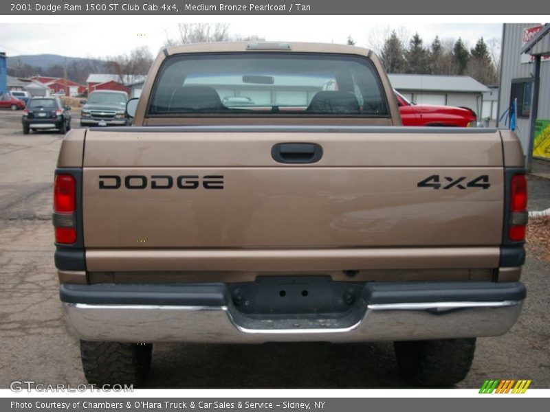Medium Bronze Pearlcoat / Tan 2001 Dodge Ram 1500 ST Club Cab 4x4