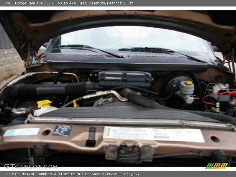  2001 Ram 1500 ST Club Cab 4x4 Engine - 5.2 Liter OHV 16-Valve V8