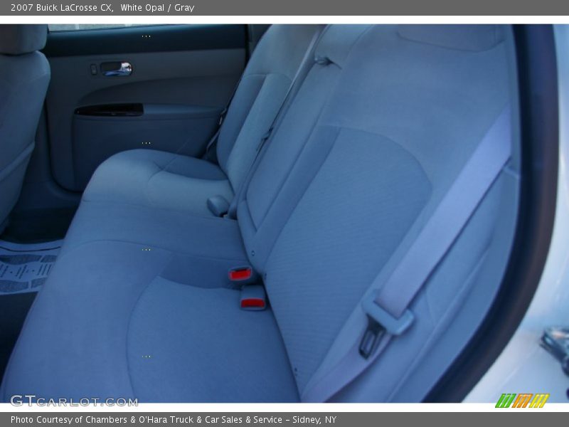 White Opal / Gray 2007 Buick LaCrosse CX