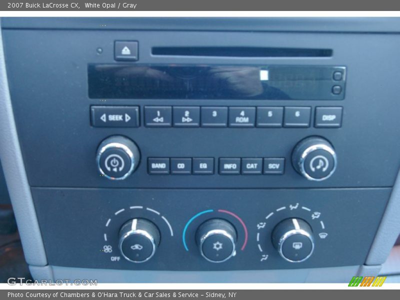 White Opal / Gray 2007 Buick LaCrosse CX