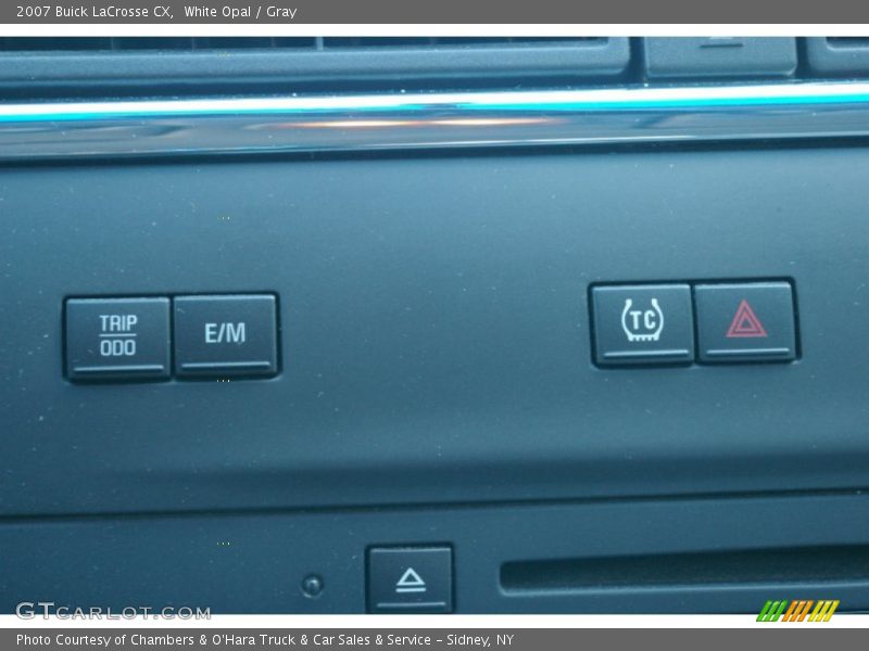 White Opal / Gray 2007 Buick LaCrosse CX