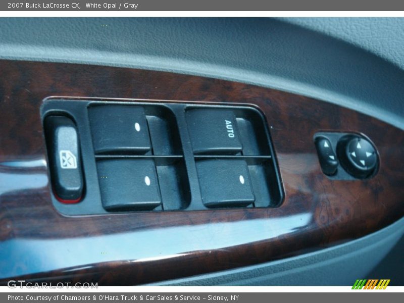 White Opal / Gray 2007 Buick LaCrosse CX