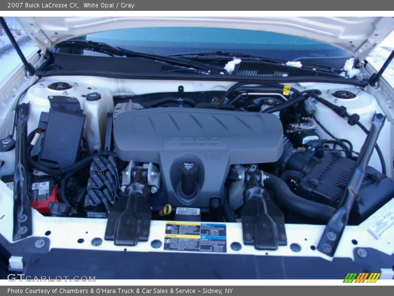White Opal / Gray 2007 Buick LaCrosse CX