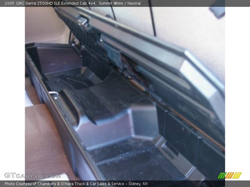 Summit White / Neutral 2005 GMC Sierra 2500HD SLE Extended Cab 4x4