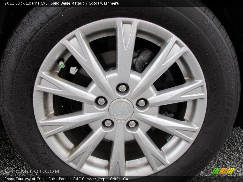 Sand Beige Metallic / Cocoa/Cashmere 2011 Buick Lucerne CXL