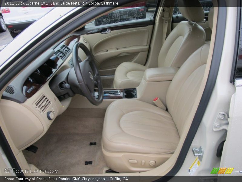 Sand Beige Metallic / Cocoa/Cashmere 2011 Buick Lucerne CXL