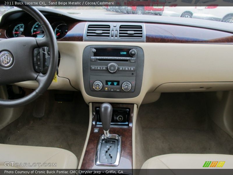 Sand Beige Metallic / Cocoa/Cashmere 2011 Buick Lucerne CXL
