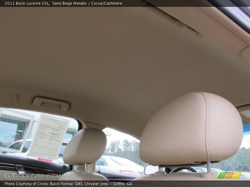 Sand Beige Metallic / Cocoa/Cashmere 2011 Buick Lucerne CXL