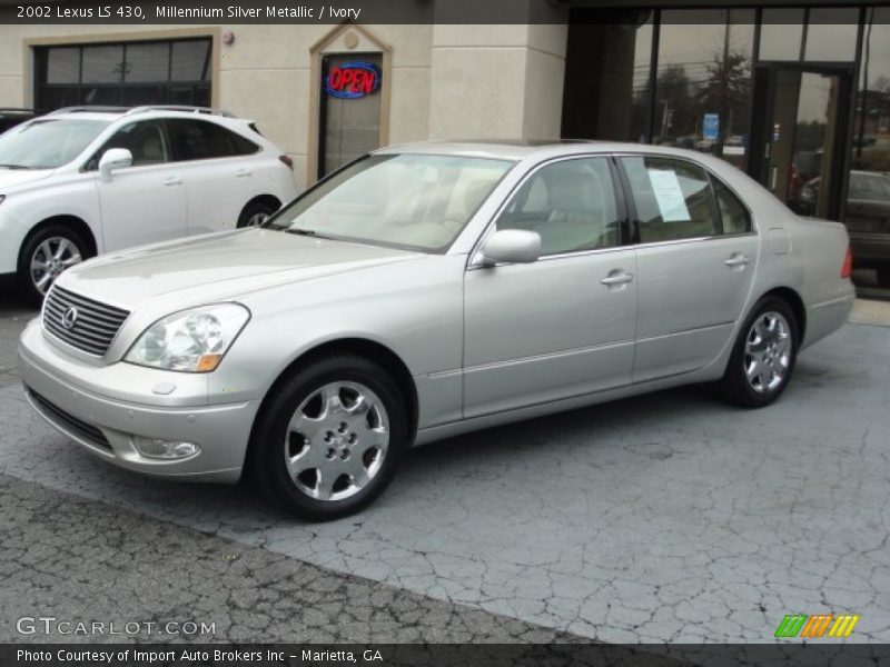Millennium Silver Metallic / Ivory 2002 Lexus LS 430