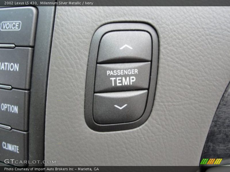 Millennium Silver Metallic / Ivory 2002 Lexus LS 430