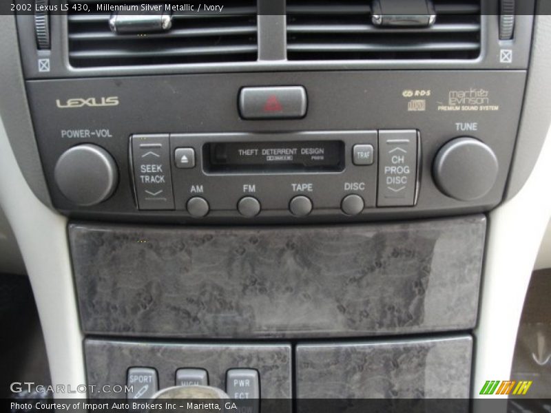 Millennium Silver Metallic / Ivory 2002 Lexus LS 430