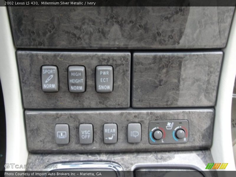 Millennium Silver Metallic / Ivory 2002 Lexus LS 430