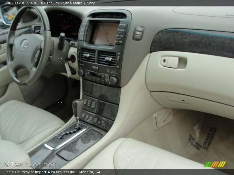 Millennium Silver Metallic / Ivory 2002 Lexus LS 430