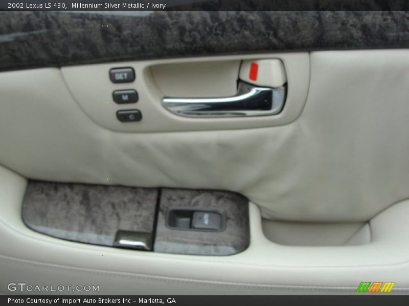 Millennium Silver Metallic / Ivory 2002 Lexus LS 430