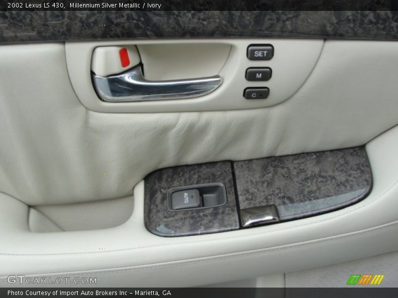 Millennium Silver Metallic / Ivory 2002 Lexus LS 430