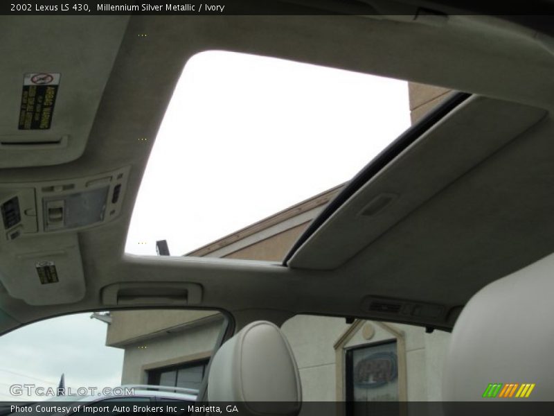 Millennium Silver Metallic / Ivory 2002 Lexus LS 430